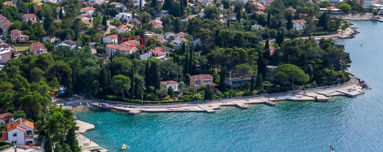 Apartment Aquamarin, Blizu Mora S Pogledom Na More, Za Do 6 Osoba Malinska Croatia