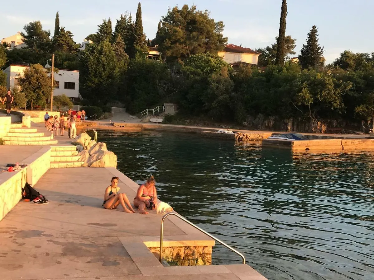 Apartment Aquamarin, Blizu Mora S Pogledom Na More, Za Do 6 Osoba Malinska Croatia